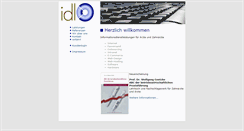 Desktop Screenshot of idl-web.de