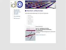 Tablet Screenshot of idl-web.de